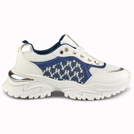 Fashionabla blå Valir sneakers för kvinnor