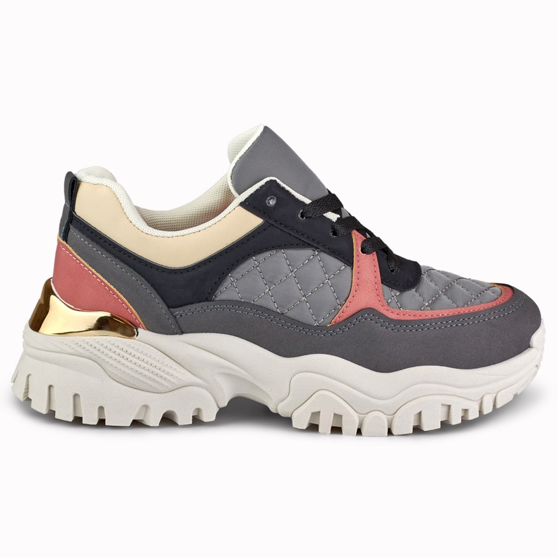 Bellis grå sneakers för kvinnor