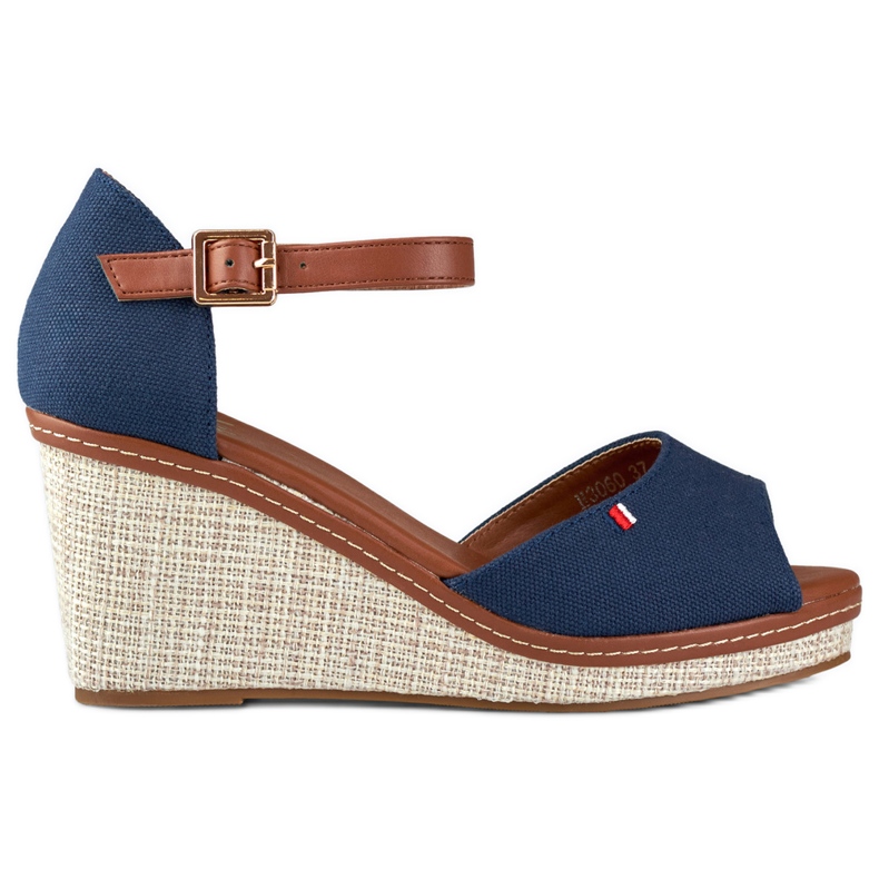 Marinblå sandaler för damer från Tomm