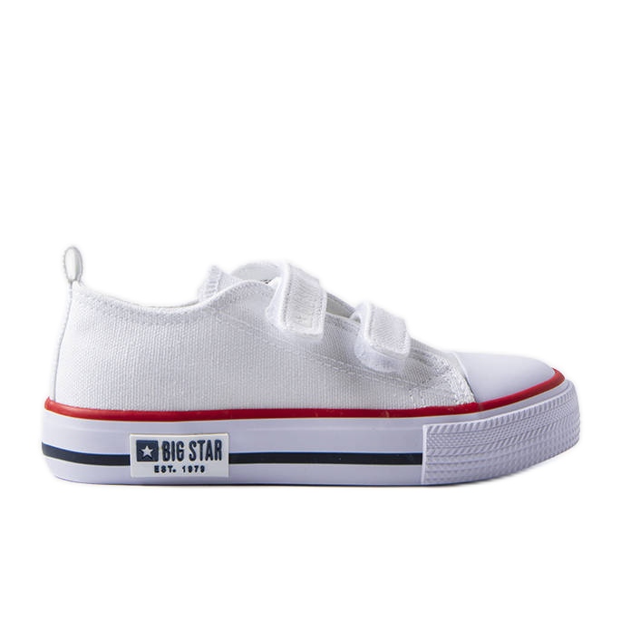 Vita sneakers för barn Big Star KK374085