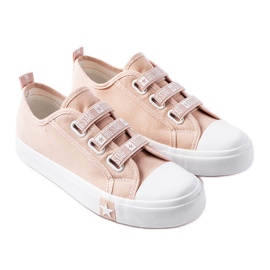 Pink Big Star barnsneakers LL374008 rosa