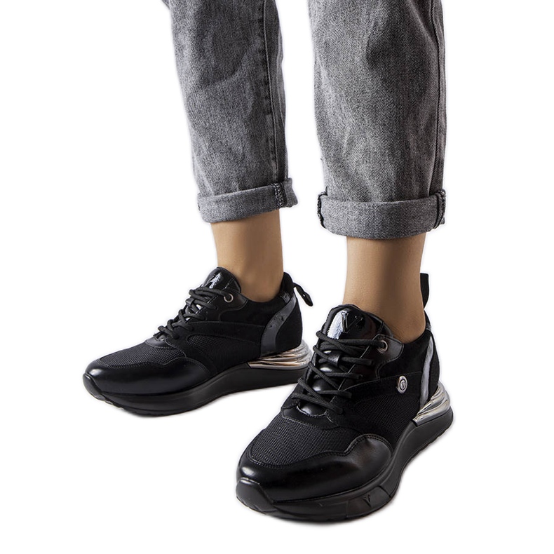 Svarta Vinceza sneakers