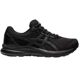 Asics Gel Contend 8 W 1012B320 001 löparskor svart