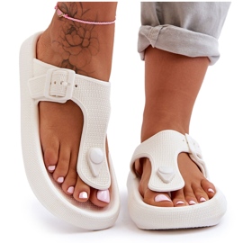 Damflipflops i skum Vita Apollo