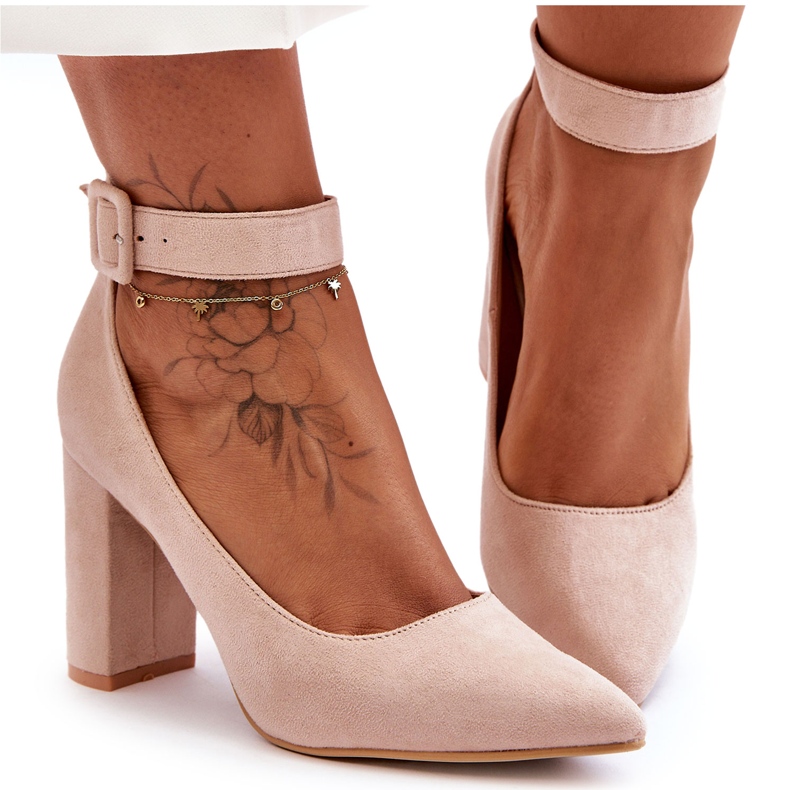 Mocka Elegant Pumps Beige Gloria