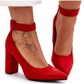 Mocka Elegant Pumps Red Gloria röd