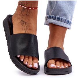 Klassiska rutschbanor för kvinnor Svart Rolien