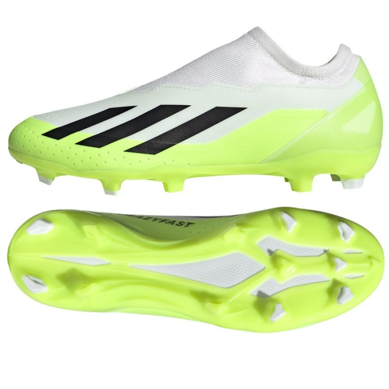 Skor adidas X CRAZYFAST.3 Ll Fg M HQ4515 vit vit