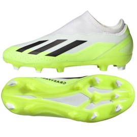 Skor adidas X CRAZYFAST.3 Ll Fg Jr ID9357 vit vit