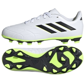 Adidas Copa Pure.4 FxG Jr GZ2551 fotbollsskor vit vit