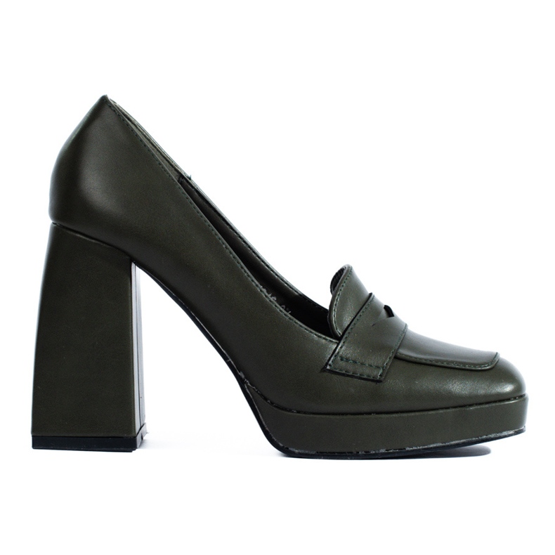 Mörkgröna brogues från Shelovet