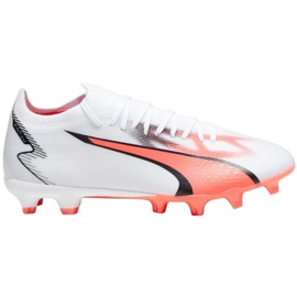 Puma Ultra Match FG/AG M 107347 01 fotbollsskor vit vit