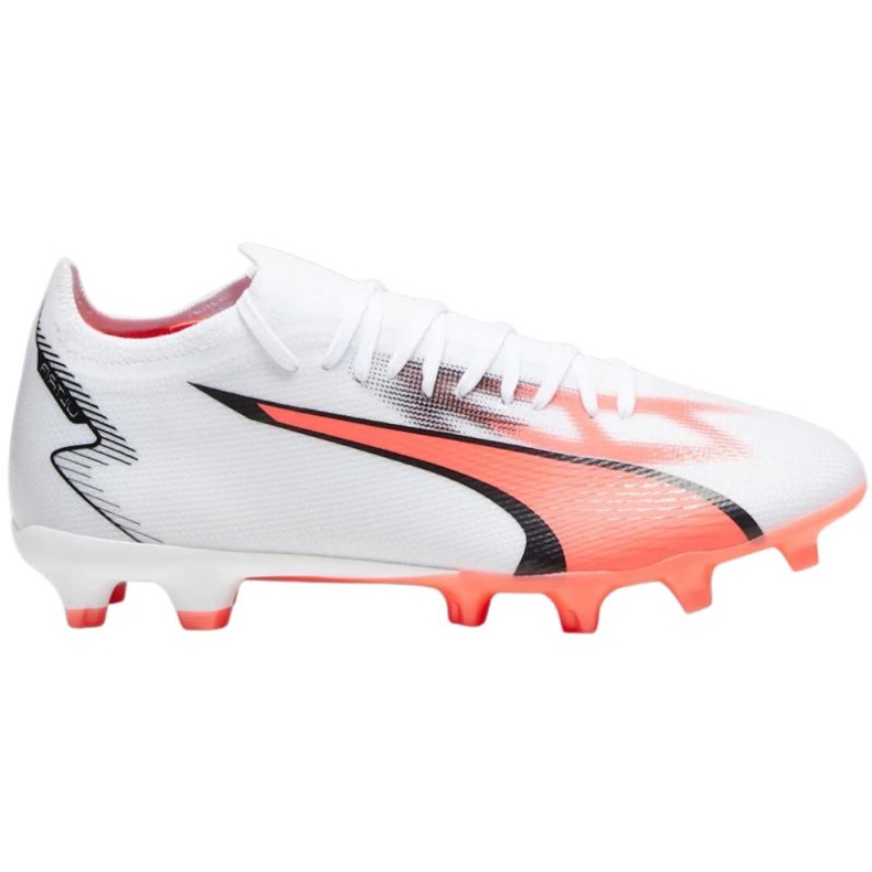 Puma Ultra Match FG/AG M 107347 01 fotbollsskor vit vit