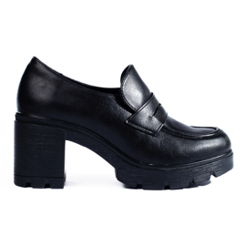 W. Potocki Svarta högklackade skor från Potocki