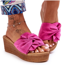 Kvinnors wedge slides Rosa Calama