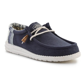 Skor Hey Dude Wally Break Stitch M 40015-410 blå