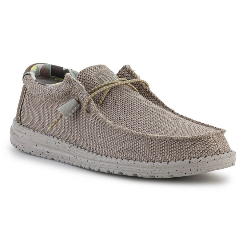 Skor Hey Dude Wally Sox Triple M 40020-266 beige