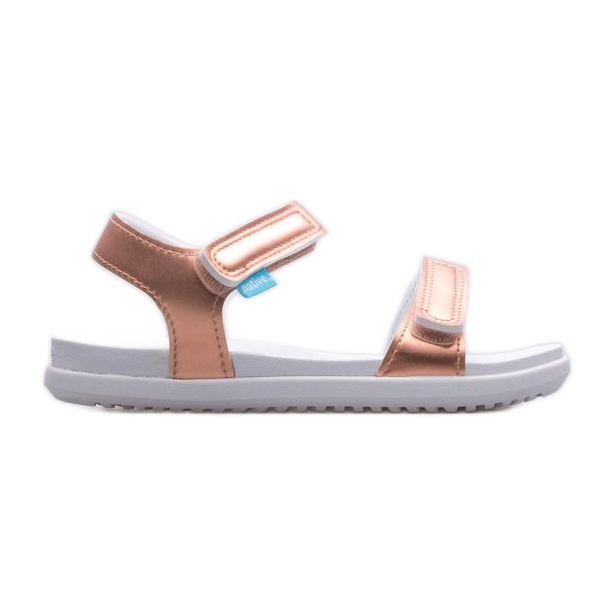 Native Charley Metallic Jr sandaler 62109117-8817 gyllene