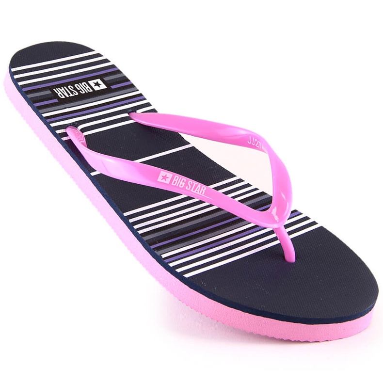 Platta flipflops Big Star W JJ274A352 rosa