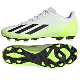 Adidas X Crazyfast.4 FxG M HQ4535 fotbollsskor vit vit
