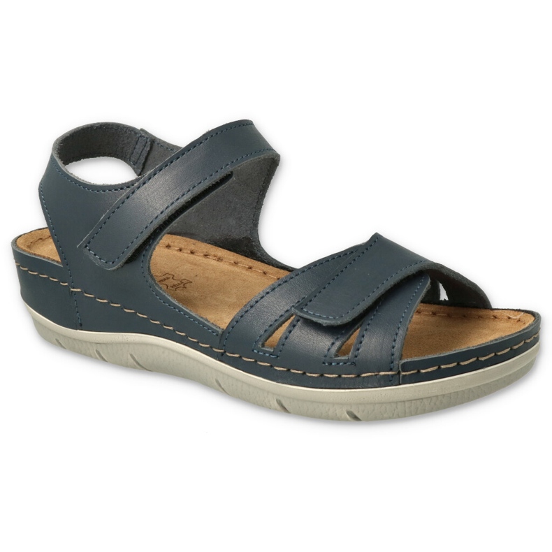 Inblu damskor 158D223 marinblå