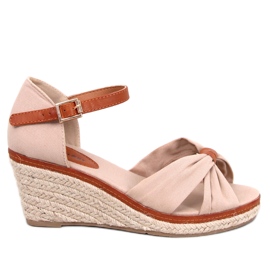 Espadrillesandaler från Kristen Beige