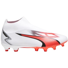 Puma Ultra Match+ Ll FG/AG M 107511 01 fotbollsskor vit vit