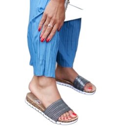 Svarta blanka diabilder från Issiglio silver-