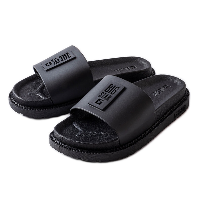 Big Star svarta tofflor LL274429