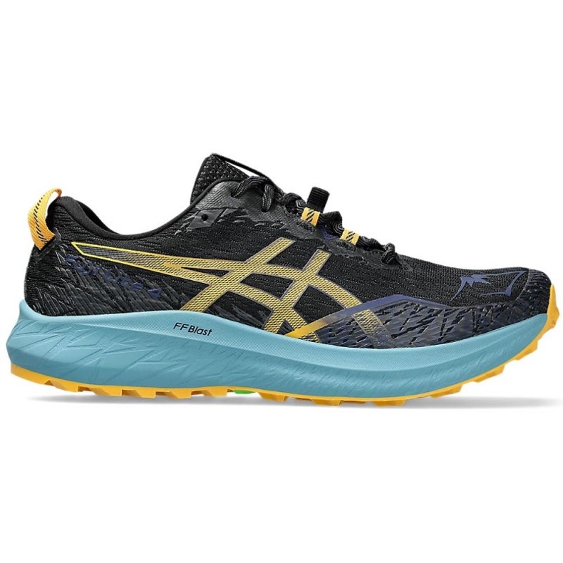 Asics Fuji Lite 4 M 1011B698 001 löparskor svart