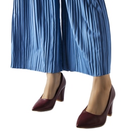 Inna Rödbruna hälpumps från Maurelle