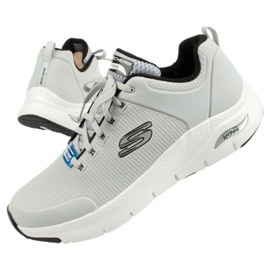 Skechers Arch Fit M 232200-LGBK sportskor grå