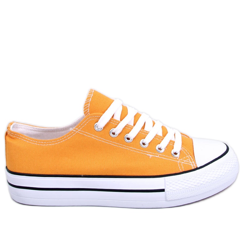 Fargis Yellow klassiska sneakers för kvinnor gul