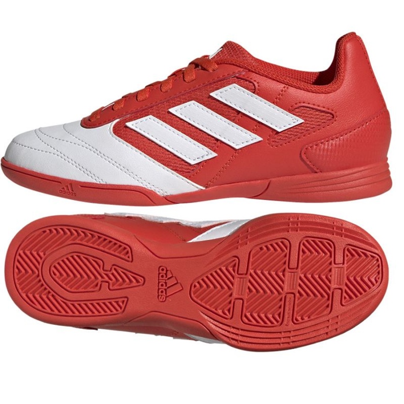 Skor adidas Super Sala In Jr IE1552 mångfärgad apelsiner och röda