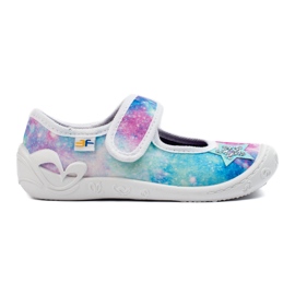 SHELOVET Flerfärgade 3F tofflor för tjejer mångfärgad