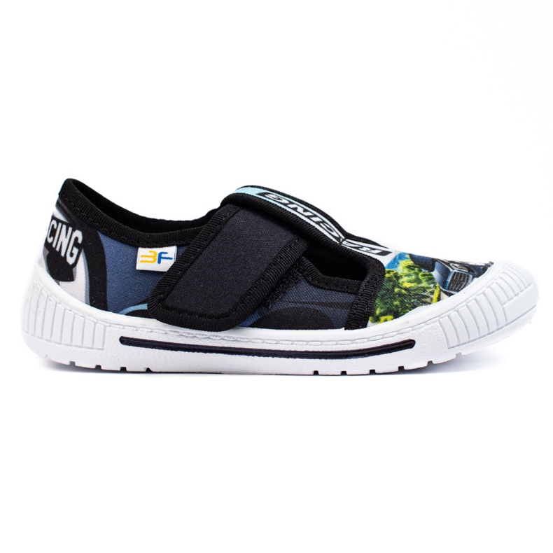 SHELOVET Barntofflor med en 3F bil svart