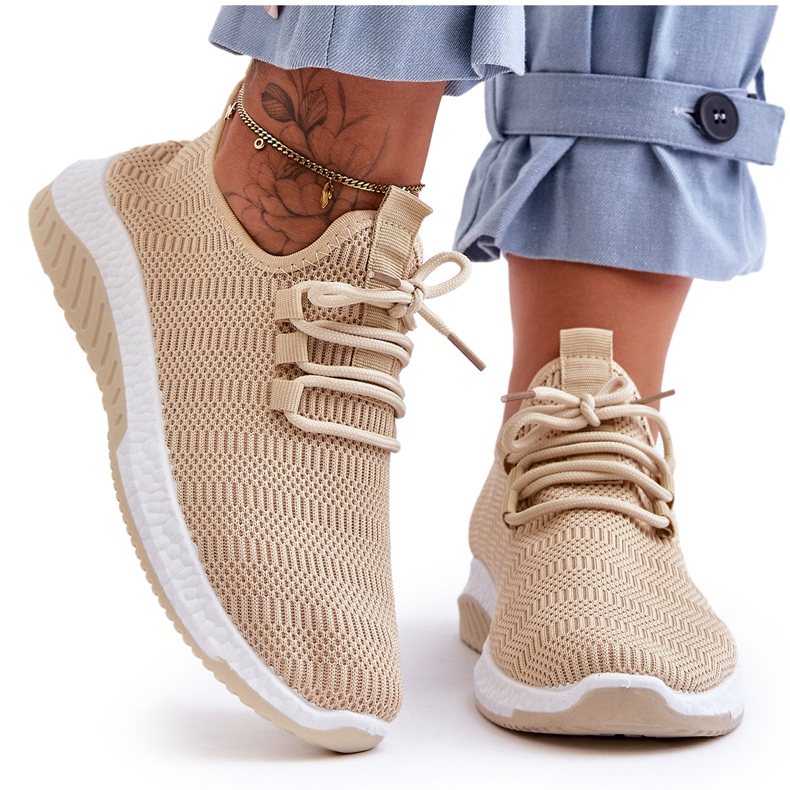 PG1 Klassiska Textile Slip-on Sneakers Beige Gusto