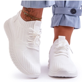 PG1 Slip-On Textile Trainers för kvinnor Vit Zauna