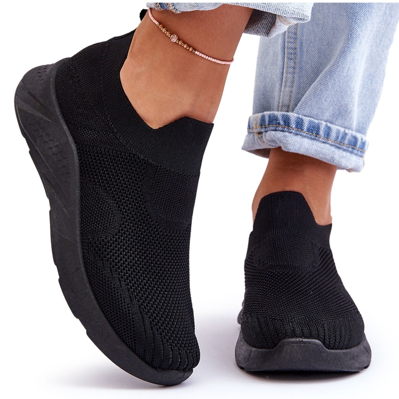 PG1 Slip-on sportskor dam svart Claris