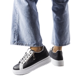 Inna Svarta sneakers på Romola-plattformen