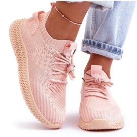 PG1 Slip-on textilskor för kvinnor Rosa Zauna