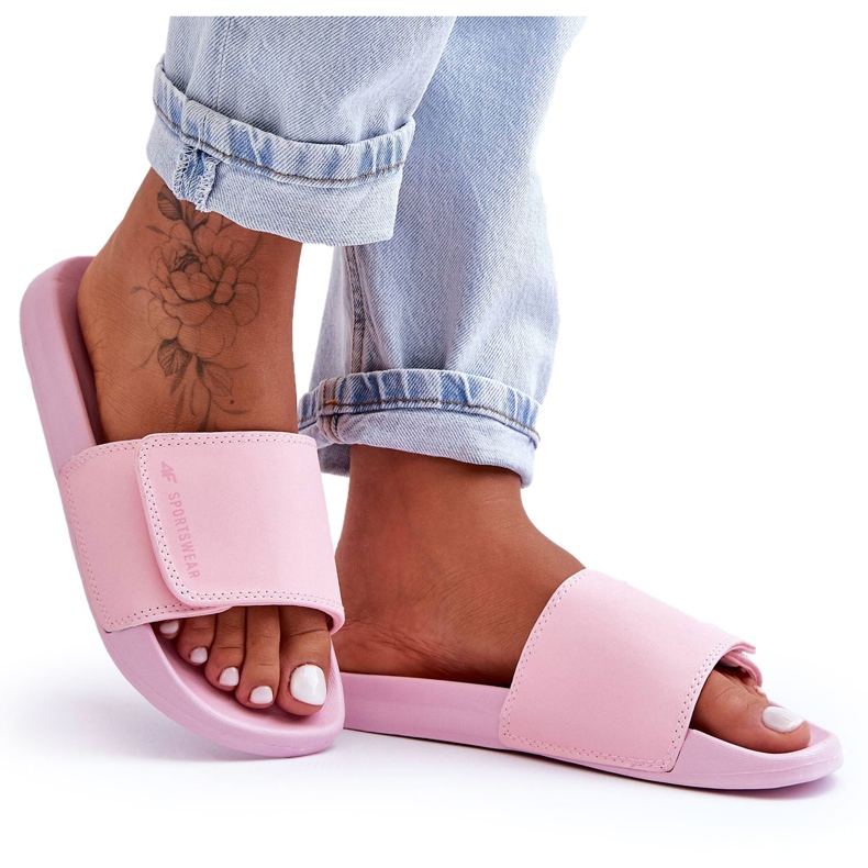 Damer 4F 4FSS23FFLIF070-56S Rosa tofflor