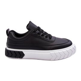 PG1 Klassiska Platform Sneakers Svartvita Nannzie