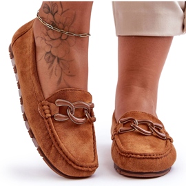 PG1 Flat Loafers i mocka för kvinnor Brun Appia