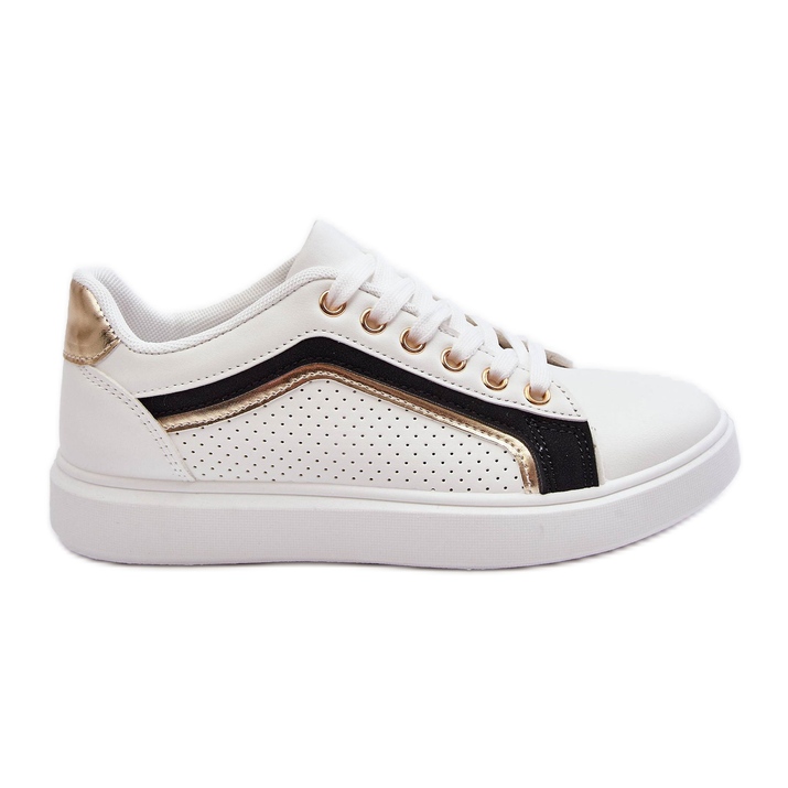 PG1 Låga Klassiska Damsportskor Vit Lamimi