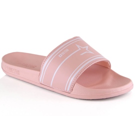 Rosa sporttofflor för kvinnor Big Star MM274708