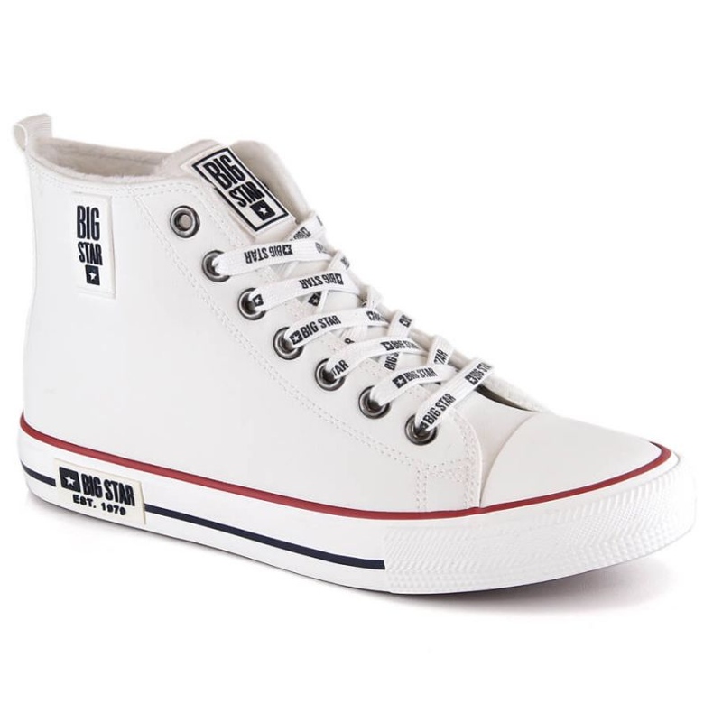 Högisolerade sneakers Big Star M INT1894A vit
