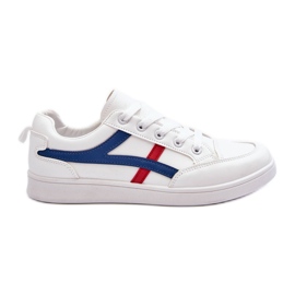 PG1 Låga sportskor för kvinnor med ränder Vit Alemessa