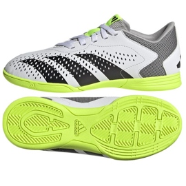 Adidas Predator Accuracy.4 In Jr IE9440 fotbollsskor vit vit