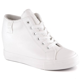 Big Star W INT1899B isolerade wedge sneakers vita